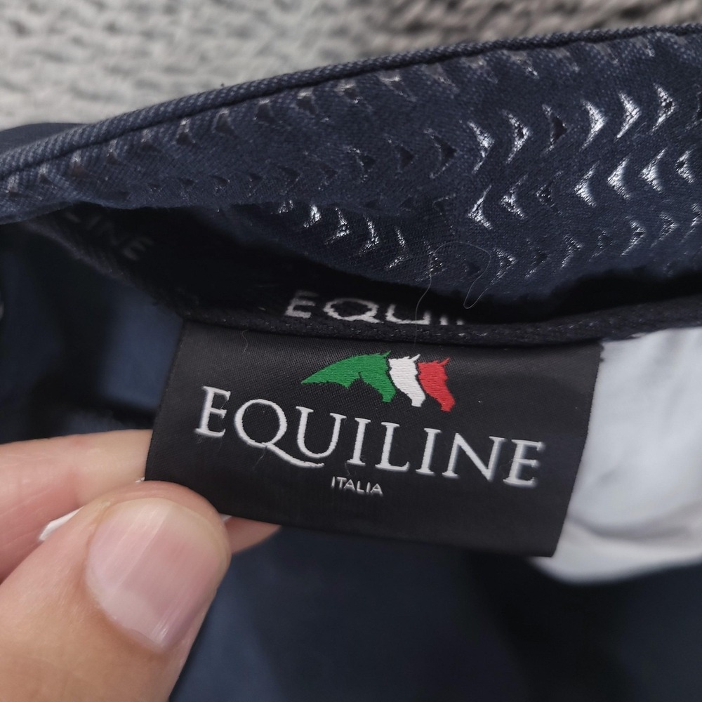 Equiline Pants Womens IT 52 Blue G Zone Riding Jegging Breeches Grip Pockets - Picture 4 of 11